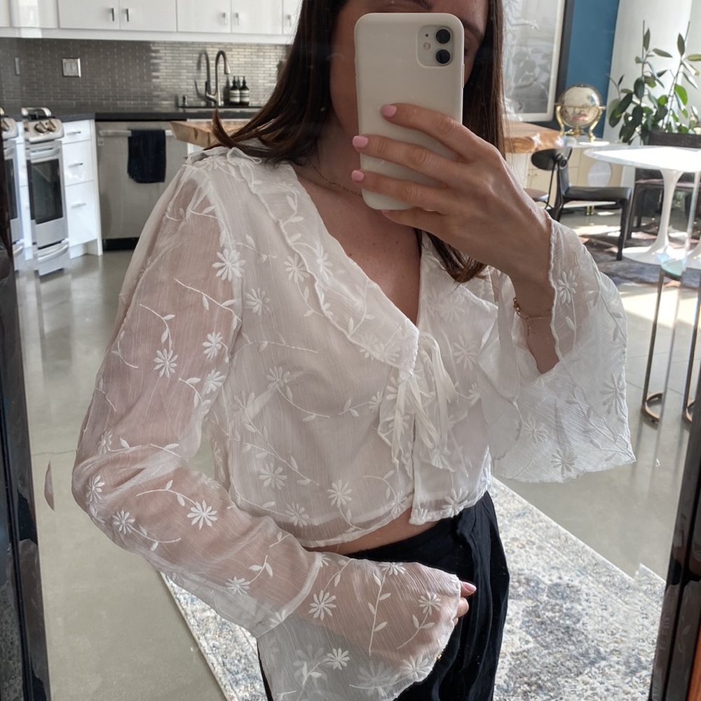 Flower blouse